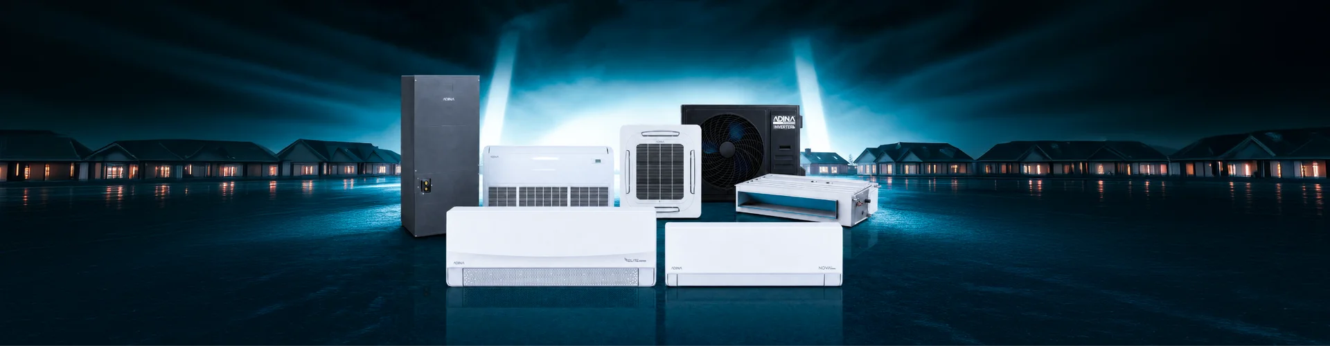 Únete a la red ADINA — banner distribuidores Distribuidores ADINA HVAC — red de socios comerciales en Latinoamérica